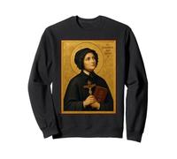 Élégante icône catholique de Sainte Elizabeth Ann Seton Sweatshirt