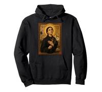 Élégante icône catholique de Sainte Gemma Galgani Sweat à Capuche