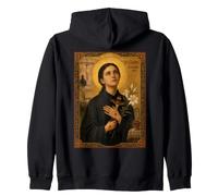 Élégante icône catholique de Sainte Gemma Galgani Sweat à Capuche