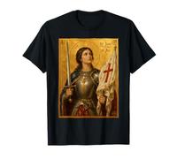 Élégante icône catholique de Sainte Jeanne d'arc T-Shirt