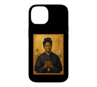 Élégante icône catholique de Sainte Joséphine Bakhita Coque pour iPhone 14