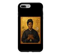 Élégante icône catholique de Sainte Joséphine Bakhita Coque pour iPhone 7 Plus/8 Plus