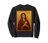 Élégante icône catholique de Sainte Marie-Madeleine Sweatshirt