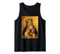 Élégante icône catholique de Sainte Rose de Lima Débardeur