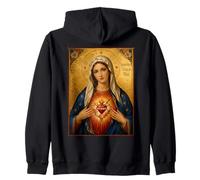 Élégante icône catholique du Cœur Immaculé de Marie Sweat à Capuche
