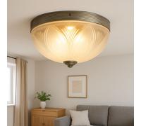 Rabalux Annabella plafonnier 2x60 W blanc-laiton 8638