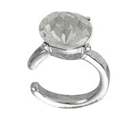 Élégante manchette d'oreille en alliage avec pierres de zircone cubique, clip sécurisé, convient pour les occasions décontractées ou formelles, léger pour un usage quotidien, taille unique, Comme