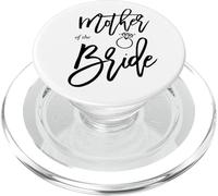 Élégante mère de la mariée avec Bague PopSockets PopGrip pour MagSafe