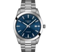 Élégante montre pour homme en acier inoxydable Tissot Gentleman T127 avec cad...