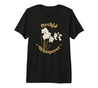 Élégante orchidée Whisperer - Design botanique délicat T-Shirt Haut de Gamme