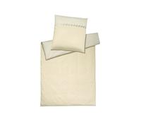 ELEGANTE Parure de lit en satin 70x90cm / 140x200cm EL GRECO Nature crème