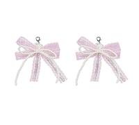 Élégante pince à chaussures amovible ABS perle et dentelle nœud nœud de chaussure décoration femme accessoires de chaussures noeud papillon boucle de chaussure élégante, フリーサイズ