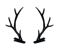 Élégante pince à cheveux d'élan en résine légère pour séance photo et célébrations