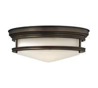 Élégante Plafonnier COBAN En Bronze Métal 3-Flmg Style Maison