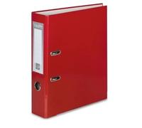 Elégante reliure A4/5 avec rail en rouge - Idéale pour organiser des documents avec style