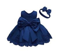 Élégante Robe en Dentelle pour Petites Filles comme Design Tutu avec des Accents colorés pour Les Occasions festives en été F408A