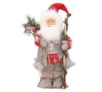 Élégante sculpture en résine pour décoration de bureau - Décoration d'intérieur - Pièce de méditation zen - Idée unique - Kjw810 (gris, 32 cm)