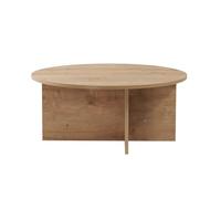 Élégante Table à café en chêne Saphir, 90 x 40 x 90 cm, 100% mélamine, épaisseur 18 mm, élégante et Fonctionnelle pour Les espaces de Vie Modernes