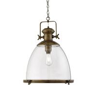 Élégante XL Suspension En Bronze Vintage Lumière Ø49Cm Plafond E27 Éclairage