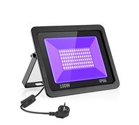 Eleganted 100W Projecteur LED Lumière Noire 395-400nm IP66 Lumière Violette LED Barre de Scène Effet Éclairage DJ Déco Soirée Fête Anniversaire Mariage Concert Peinture Fluorescente