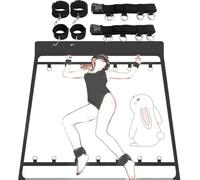 ̣ σ α Élégantes Et Sportives, Les Bandes Sportives Linéaires en Nylon Noir Vous Permettent D'afficher Votre Charme Sportif !