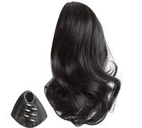 Élégants Filles À La Griffe De Cheveux Clip Queue Cheval Long Strong Détient Les Extensions Synthétiques L'usure Quotidienne