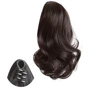 Élégants Filles À La Griffe De Cheveux Clip Queue Cheval Long Strong Détient Les Extensions Synthétiques L'usure Quotidienne