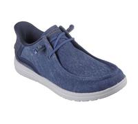 Élégants Mocassins Homme SKECHERS Melson Coronado Bleu - Confort Moderne Taille 41,5 EU 41 1/2