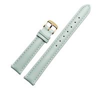 Elegantyl 12mm - 20mm Bracelet de montre en cuir véritable Montre pour femme Bracelet de remplacement Accessoires de montre, 14mm