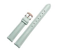 Elegantyl 12mm - 20mm Bracelet de montre en cuir véritable Montre pour femme Bracelet de remplacement Accessoires de montre, 14mm