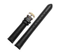 Elegantyl 12mm - 20mm Bracelet de montre en cuir véritable Montre pour femme Bracelet de remplacement Accessoires de montre, 18mm