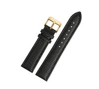 Elegantyl 16mm 18mm 20mm 22mm motif lézard hommes et femmes bracelet de montre en cuir véritable accessoires de montre, 18mm