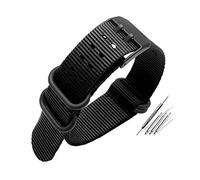 Elegantyl 22mm 23mm Bracelet de montre en nylon Sports Montre étanche Bracelet Bracelet en nylon de l'otan Accessoires de montre pour hommes, 23mm