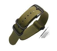 Elegantyl 22mm 23mm Bracelet de montre en nylon Sports Montre étanche Bracelet Bracelet en nylon de l'otan Accessoires de montre pour hommes, 23mm