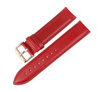 Elegantyl Bracelet de montre en cuir 12mm 14mm 16mm 17mm 18mm 19mm 20mm Bracelet de montre pour accessoires de montre pour hommes et femmes, 17mm