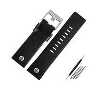 Elegantyl Bracelet de montre en cuir véritable 22 24 26 27 28 30mm Bracelet de montre pour bracelet de remplacement de montre pour hommes, 28mm