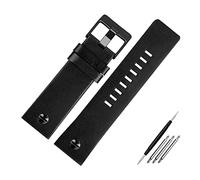 Elegantyl Bracelet de montre en cuir véritable 22 24 26 27 28 30mm Bracelet de montre pour bracelet de remplacement de montre pour hommes, 28mm