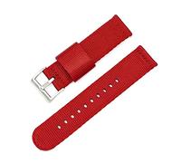 Elegantyl Bracelet de montre en nylon tissé à dégagement rapide 18mm 20mm 22mm 24mm Bracelet de montre de remplacement en toile de sport, 20mm