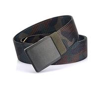 Elegantyl Vert Camouflage militaire tactique ceinture largeur 3.8cm hommes décontracté Nylon tressé ceinture jean accessoires ceinture, 120cm
