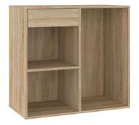 Eleganz Armoire cosmétique, en chêne Sonoma, 80 x 40 x 75 cm, ensemble de meubles de salon, en matériau dérivé du bois, élégante et optimisée pour les espaces de rangement, parfaite pour les petites