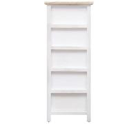 Eleganz Armoire d'appoint, en bois de paulownia, 35 x 25 x 87 cm, en bois massif, durable et respectueuse de l'environnement, meuble élégant pour les petits espaces