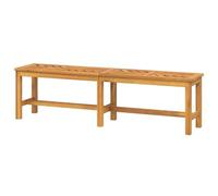 Eleganz Banc de jardin 150 cm en bois massif d'acacia traité à l'huile - Durable et résistant aux intempéries pour terrasse et jardin - Design rustique pour des sièges confortables