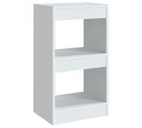 Eleganz Bibliothèque blanche 40 x 30 x 72 cm | Séparateur de pièce en bois | Système d'étagères stable pour salon, bureau ou chambre d'enfant | Solution de rangement peu encombrante