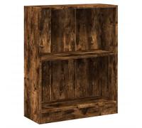 Eleganz Bibliothèque en chêne fumé 60 x 24 x 76 cm en matériau dérivé du bois - Système d'étagères moderne pour salon, bureau ou chambre d'enfant - Solution de rangement stable et durable
