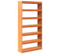 Eleganz Bibliothèque en pin massif | Séparateur de pièce 100 x 30 x 199,5 cm | Système d'étagères stable pour salon et bureau | Design naturel pour plus d'espace de rangement