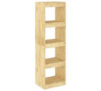 Eleganz Bibliothèque en pin massif | Séparateur de pièce 40 x 30 x 135,5 cm | Naturel et durable | Idéale pour les petits appartements et les bureaux