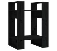 Eleganz Bibliothèque en pin massif | Séparateur de pièce 41 x 35 x 57 cm | Élégante et stable | Idéale pour le salon et le bureau à domicile | Aspect bois naturel