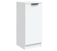 Eleganz Buffet blanc 30 x 30 x 70 cm en matériau dérivé du bois, meuble de salon moderne pour petits espaces, élégant et peu encombrant, parfait pour le salon, le couloir ou la chambre à coucher