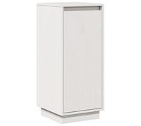 Eleganz Buffet en pin massif blanc 31,5 x 34 x 75 cm - Ensemble de meubles de salon pour petits espaces, durable et élégant