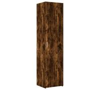 Eleganz Buffet haut en chêne fumé 45 x 42,5 x 185 cm - Ensemble de meubles de salon modernes en bois - Solution de rangement pour les petits espaces et design durable